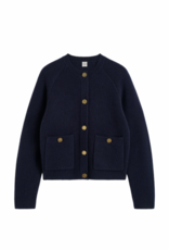 TOTEME Hammered Button Cardigan