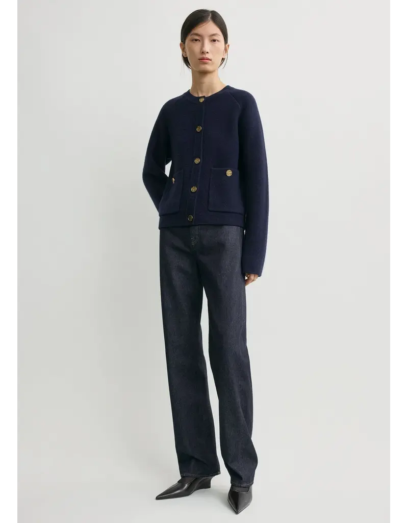 TOTEME Hammered Button Cardigan