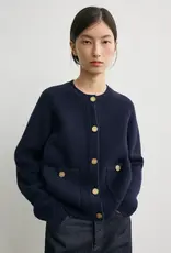 TOTEME Hammered Button Cardigan