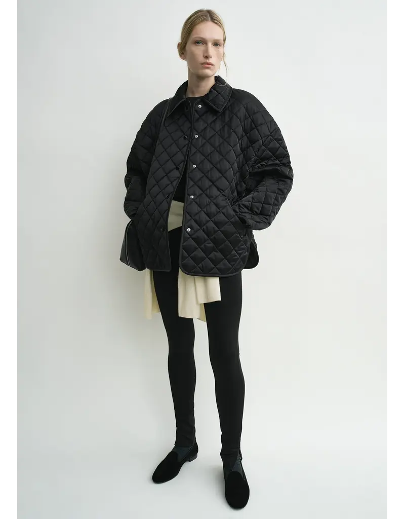 TOTEME Collared Quilted Jacket