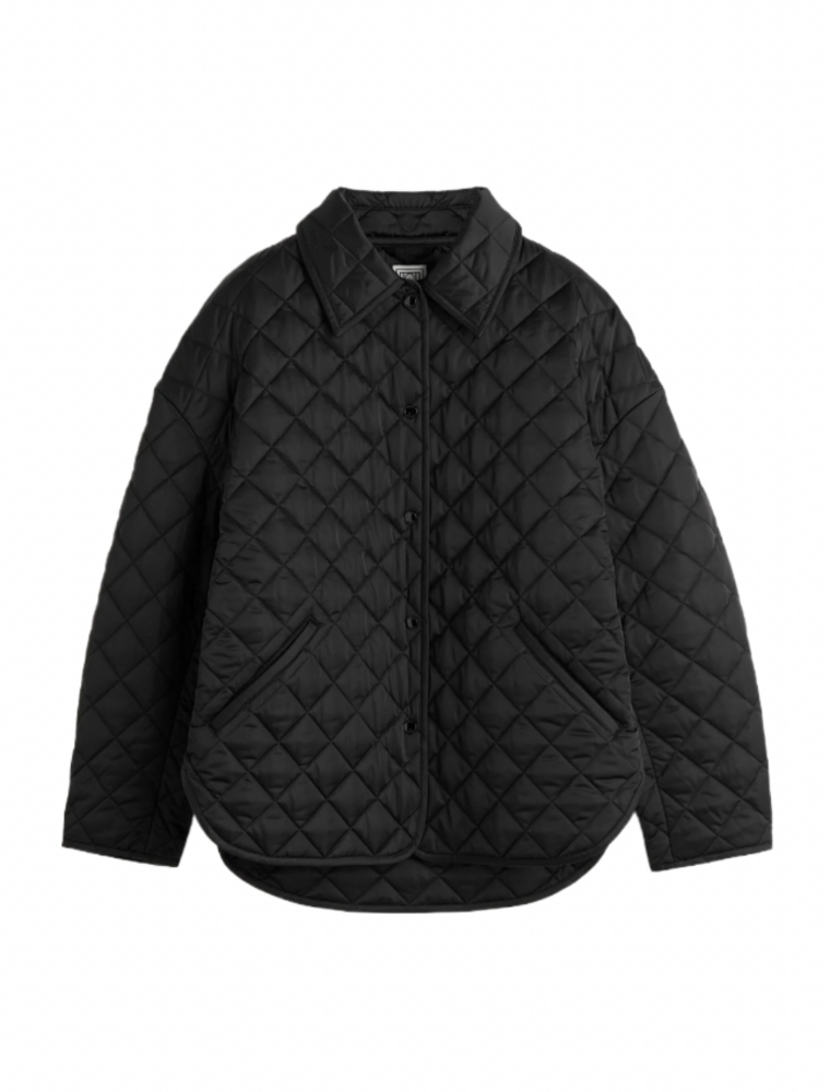 TOTEME Collared Quilted Jacket