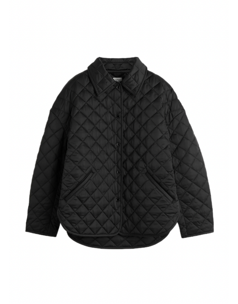 TOTEME Collared Quilted Jacket