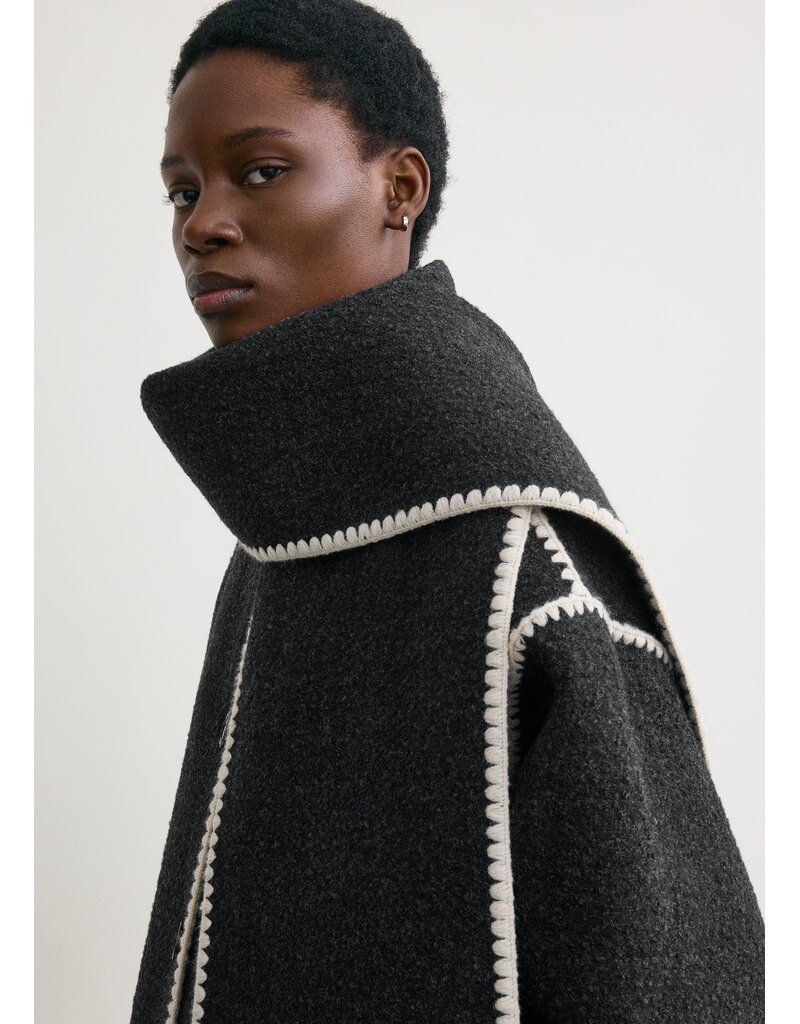 TOTEME Embroidered Scarf Jacket