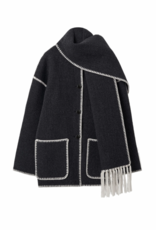 TOTEME Embroidered Scarf Jacket