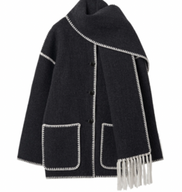 TOTEME Embroidered Scarf Jacket