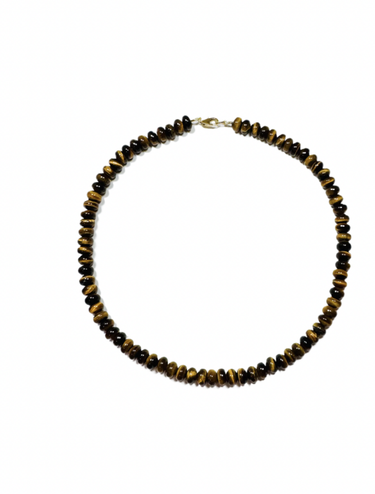 Theodosia Butterscotch Tigers Eye Candy Necklace