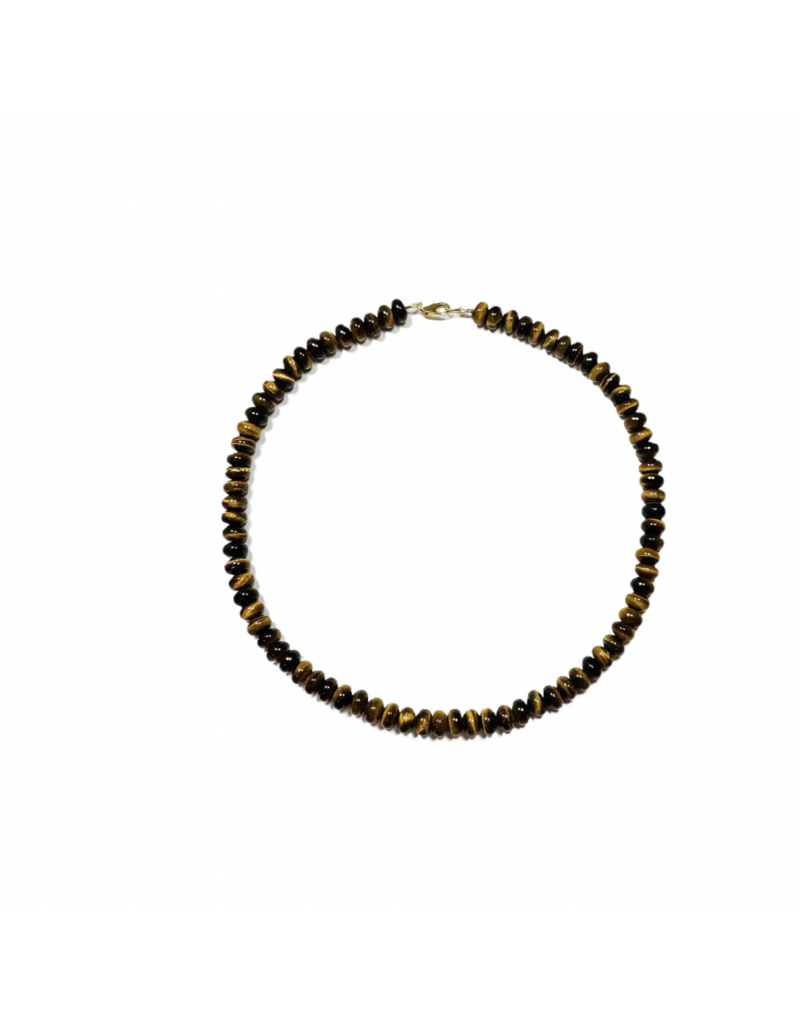 Theodosia Butterscotch Tigers Eye Candy Necklace
