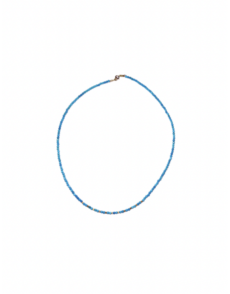 Theodosia Delicate Gold Nugget Necklace