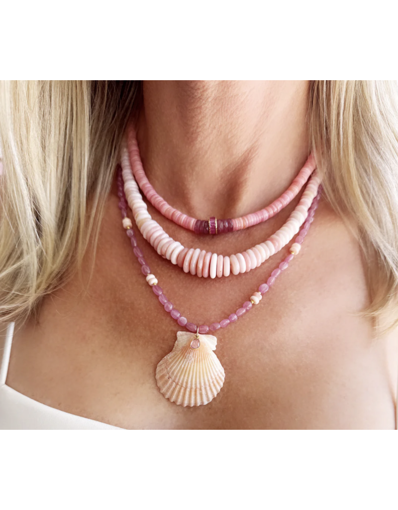 Theodosia Graduated Opal Candy Necklace