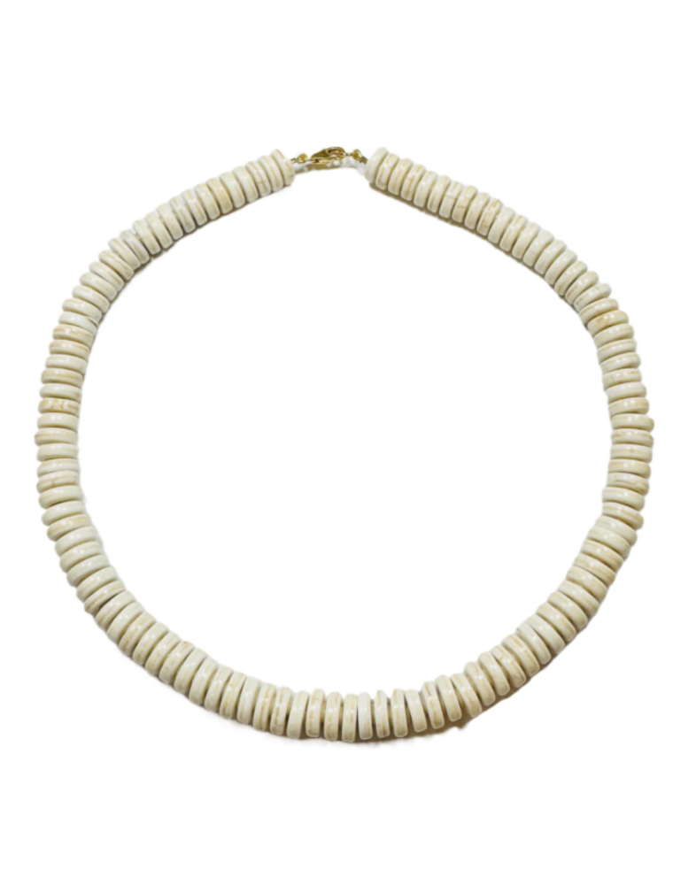Theodosia Marshmallow Barrel Candy Necklace