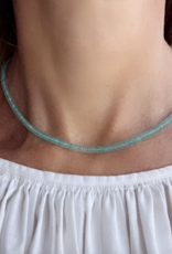Theodosia BLUE APATITE HEISHI NECKLACE
