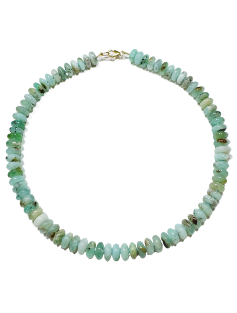 Theodosia Mint Choc Chip Candy Necklace