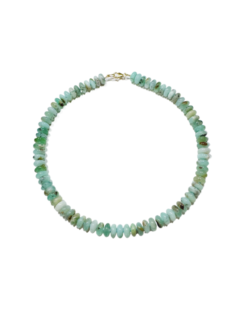 Theodosia Mint Choc Chip Candy Necklace