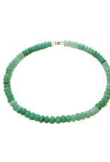 Theodosia Original Chrysoprase Candy Necklcace