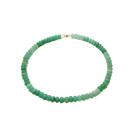 Theodosia Original Chrysoprase Candy Necklcace