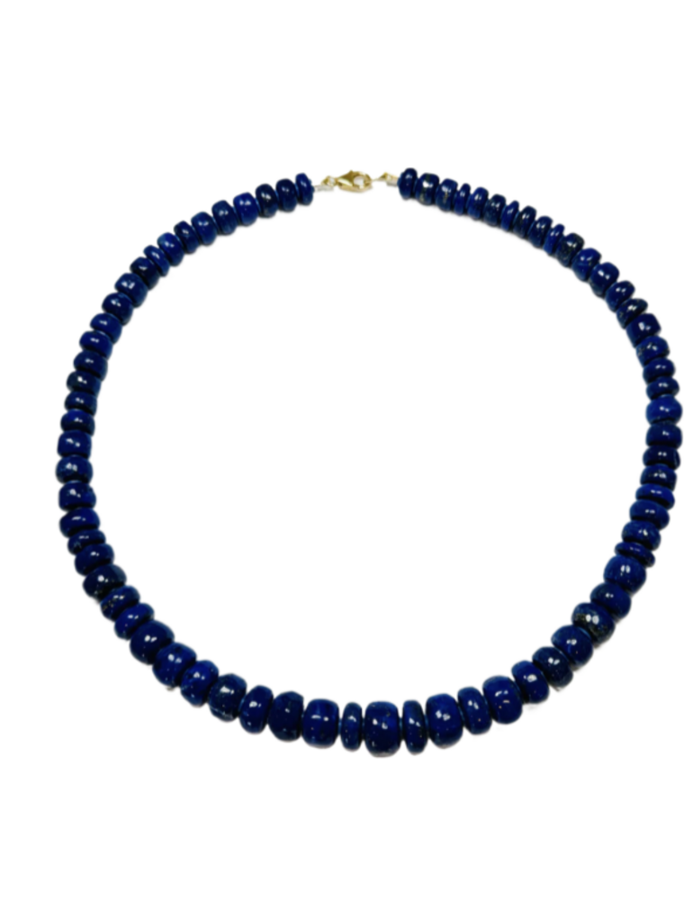 Theodosia Lapis Statement Necklace