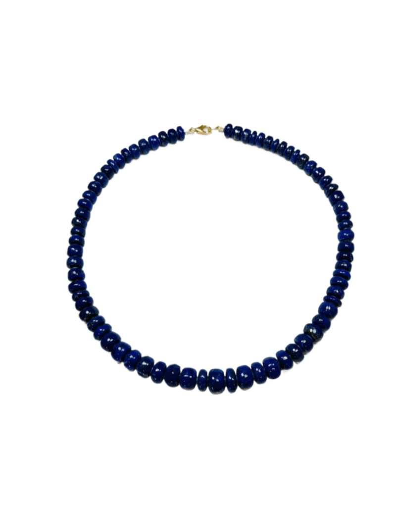 Theodosia Lapis Statement Necklace