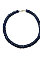 Theodosia Lapis Slice Necklace