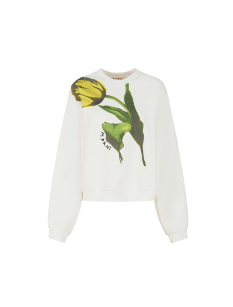 Marni Tulip Print Sweatshirt