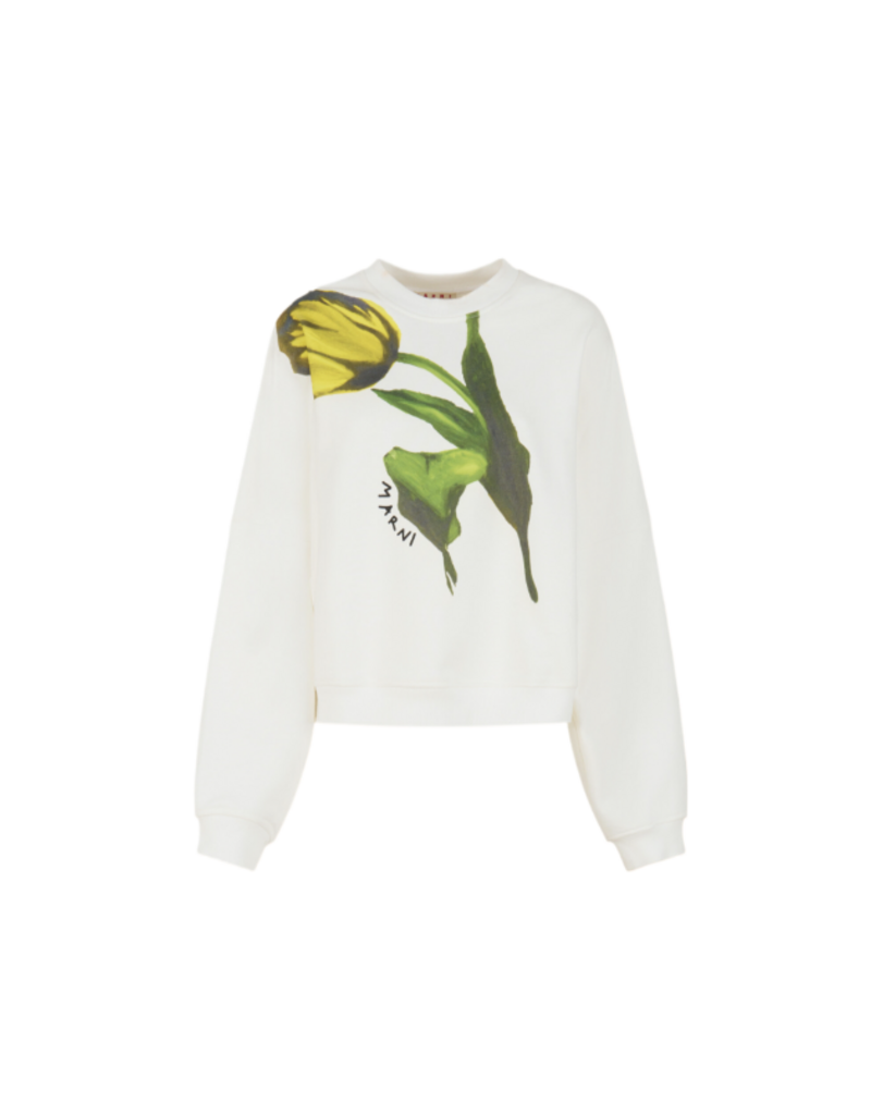 Marni Tulip Print Sweatshirt