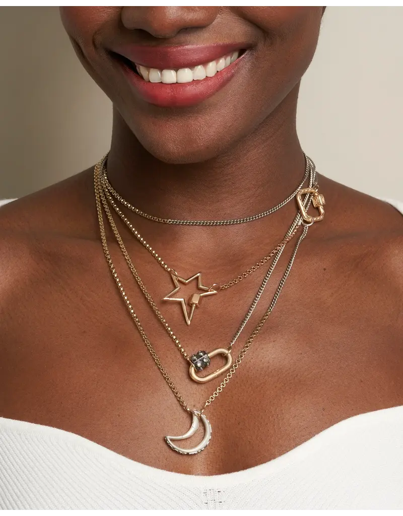 Marla Aaron Mixed Up Half & Half Chain