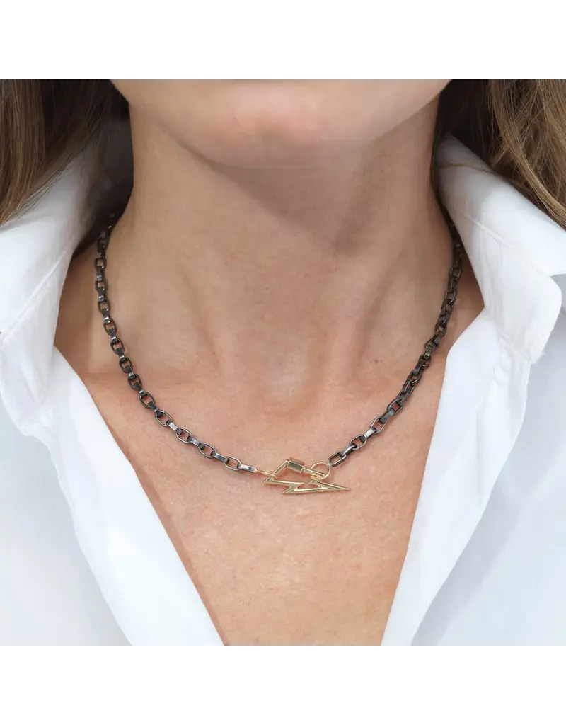 Marla Aaron Mixed Up Half & Half Chain