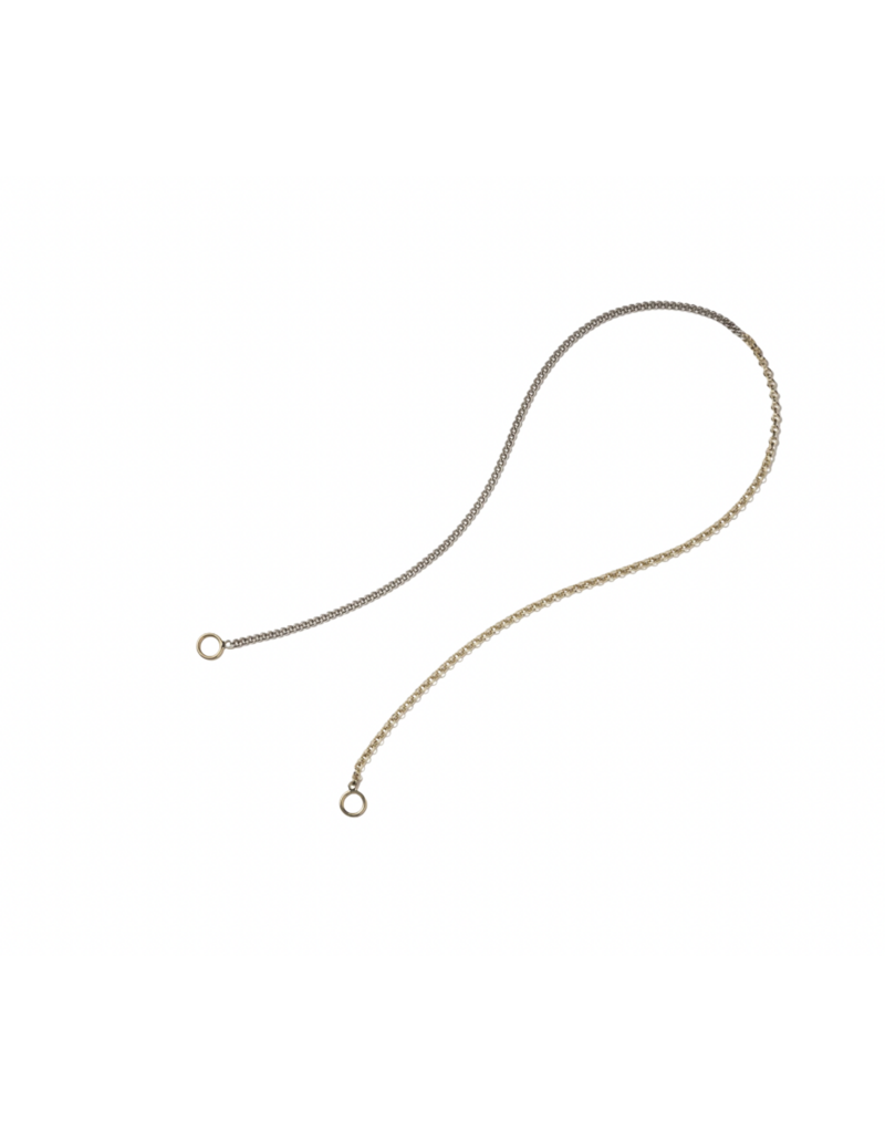 Marla Aaron Mixed Up Half & Half Chain