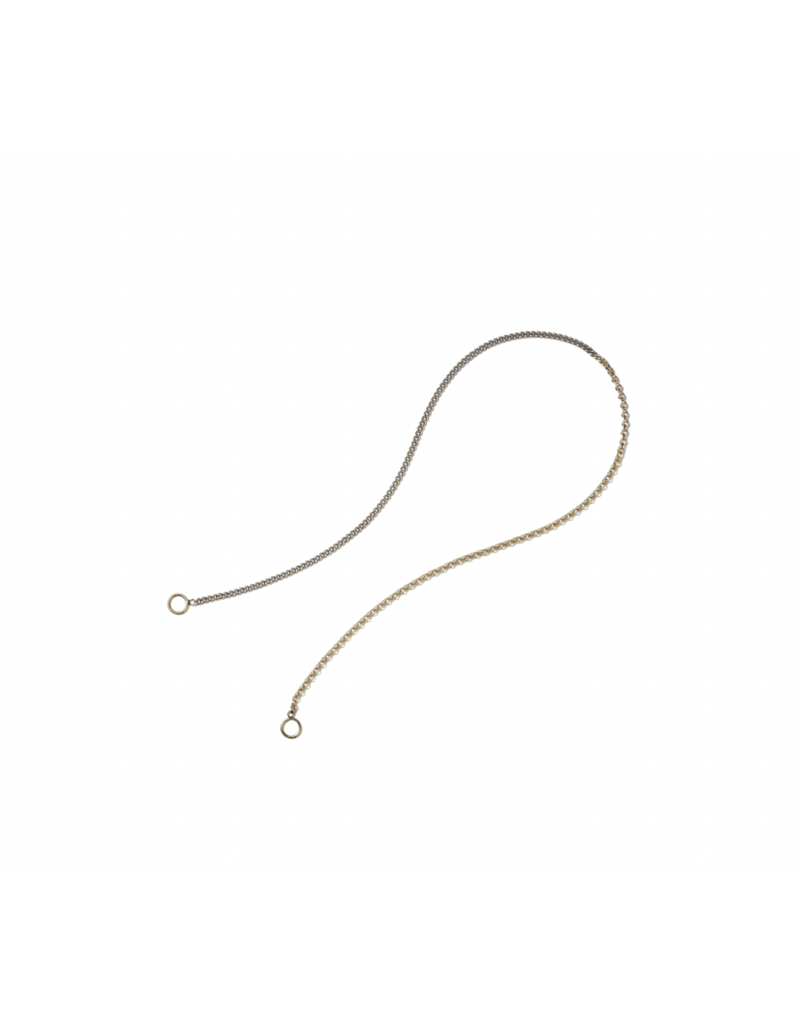 Marla Aaron Mixed Up Half & Half Chain