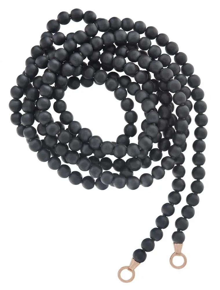 Marla Aaron BUFFED HEMATITE STRAND