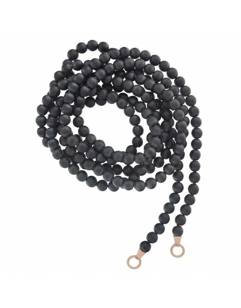 Marla Aaron BUFFED HEMATITE STRAND