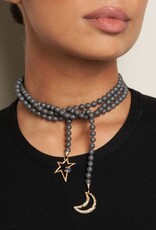 Marla Aaron BUFFED HEMATITE STRAND