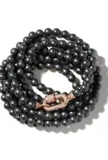 Marla Aaron BUFFED HEMATITE STRAND