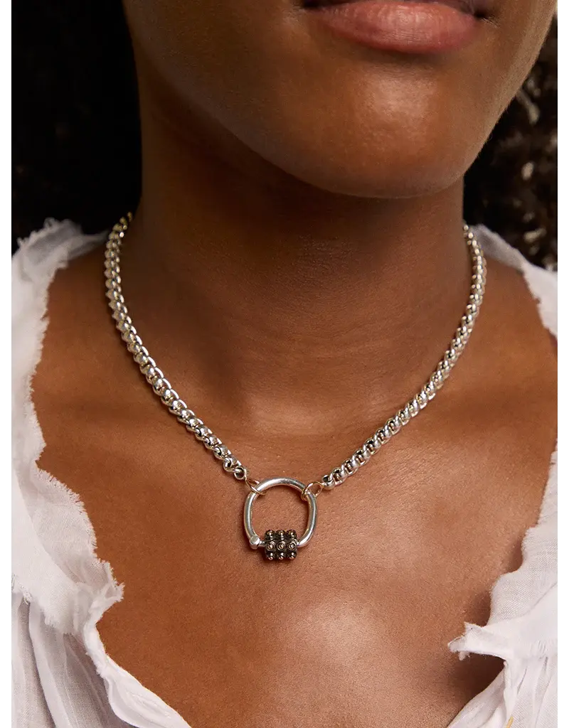 Marla Aaron Gold Ball Trundle Lock Ring