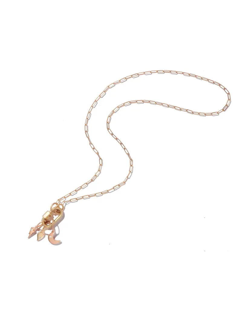 Marla Aaron SQUARE LINK CHAIN