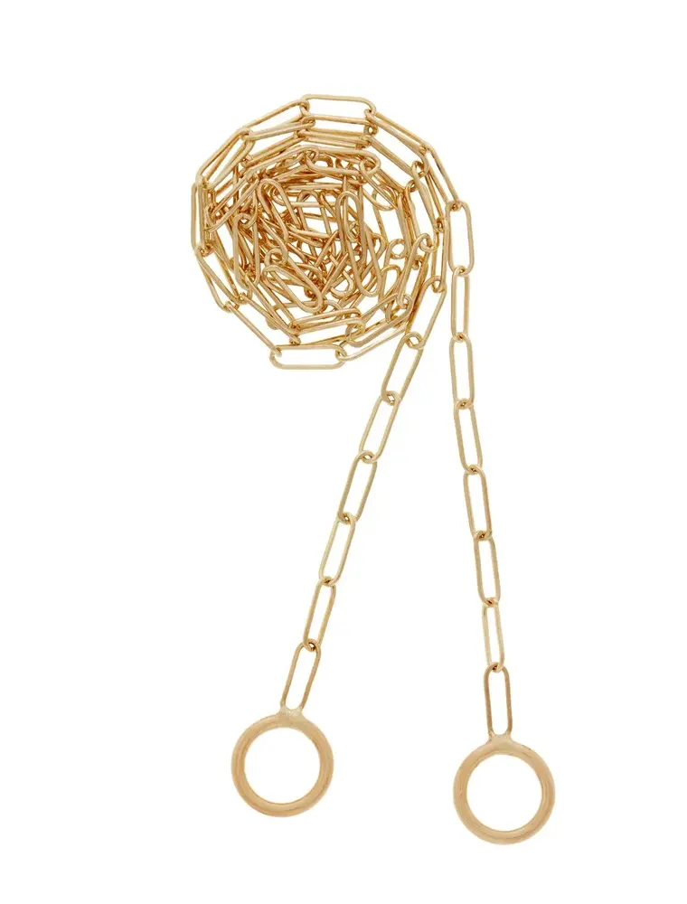 Marla Aaron SQUARE LINK CHAIN