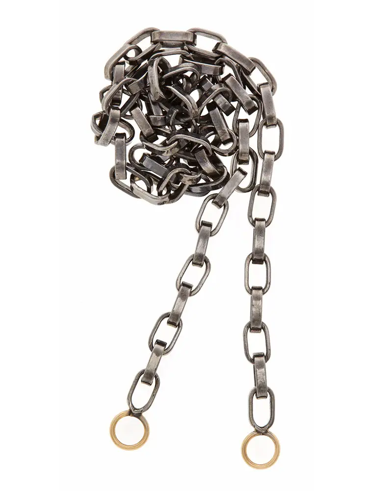 Marla Aaron Blackended Biker Chain