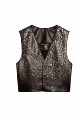 Golden Goose OLANE NAPPA LEATHER STUDDED VEST