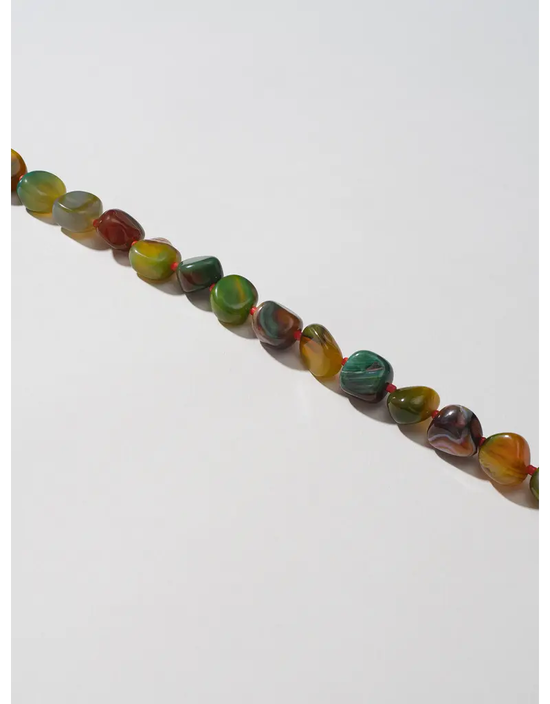 OSSA NY Large Cut Gemstone Wristlet