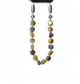 OSSA NY Large Cut Gemstone Wristlet