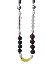 OSSA NY Stone and Pearl Wristlet