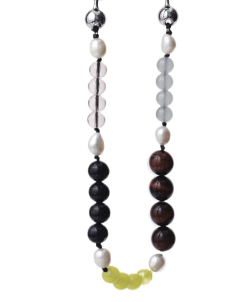 OSSA NY Stone and Pearl Wristlet