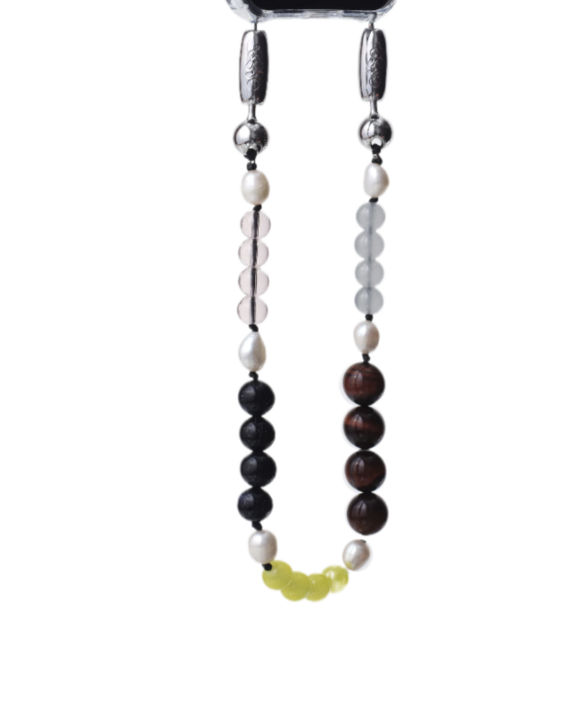 OSSA NY Stone and Pearl Wristlet