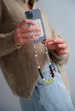 OSSA NY Stone and Pearl Wristlet