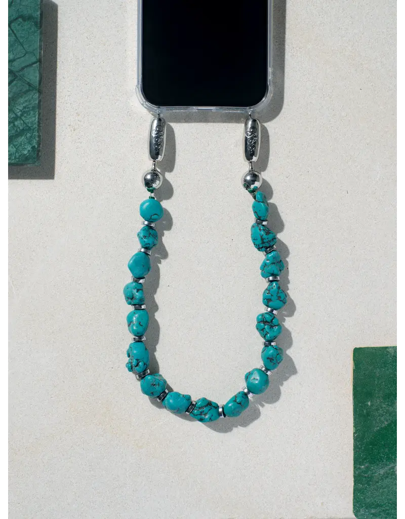 OSSA NY Linked Gemstone Wristlet