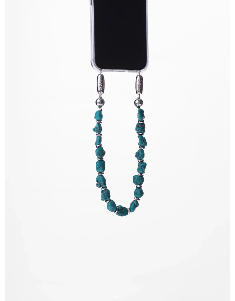 OSSA NY Linked Gemstone Wristlet