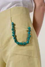 OSSA NY Linked Gemstone Wristlet