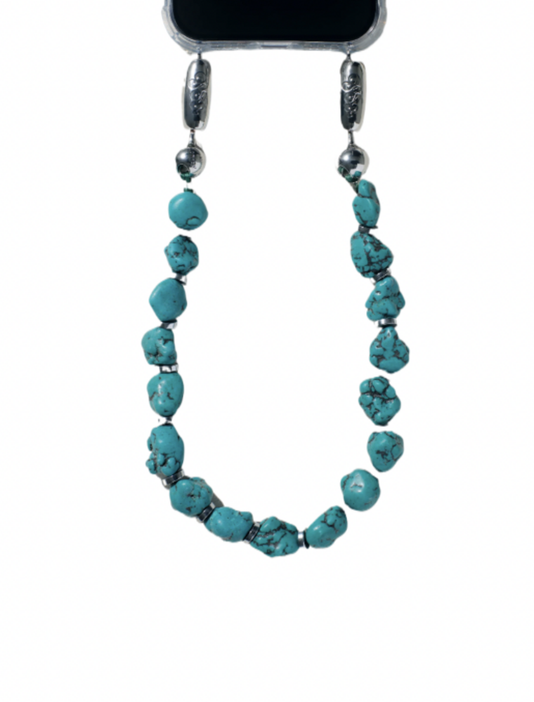 OSSA NY Linked Gemstone Wristlet