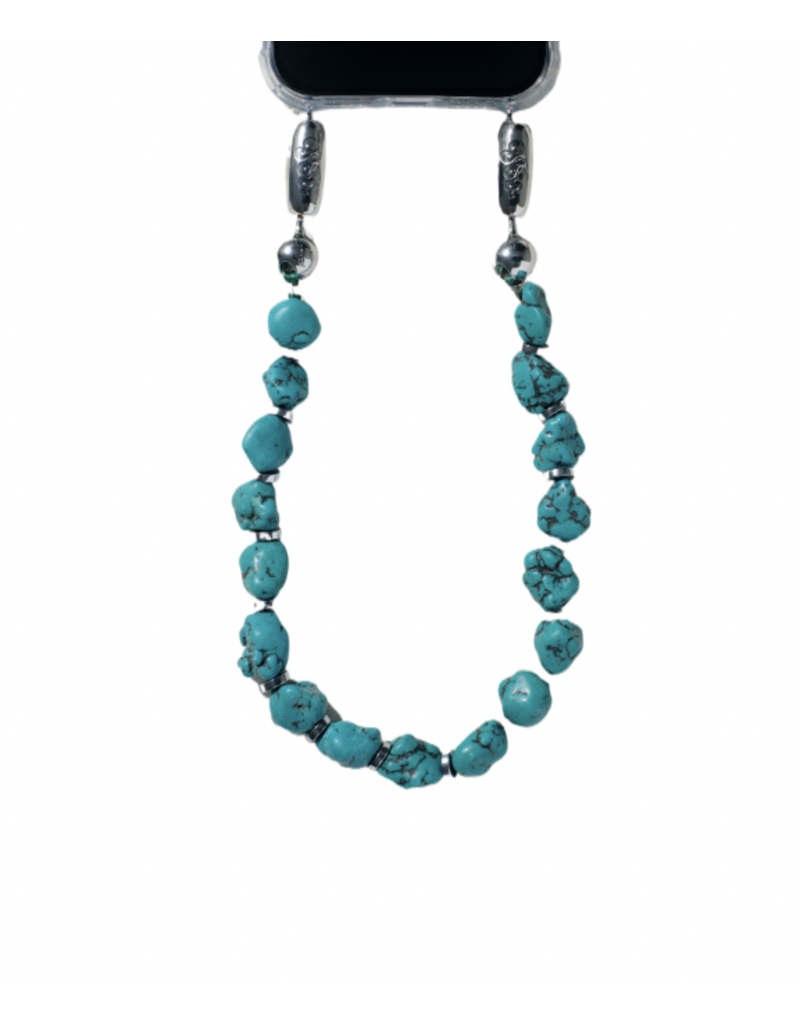 OSSA NY Linked Gemstone Wristlet