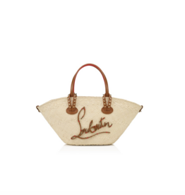 Christian Louboutin Cabata Raffia Mini Tote Bag
