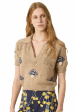 Alix of Bohemia Lessi Mushroom Knit Top